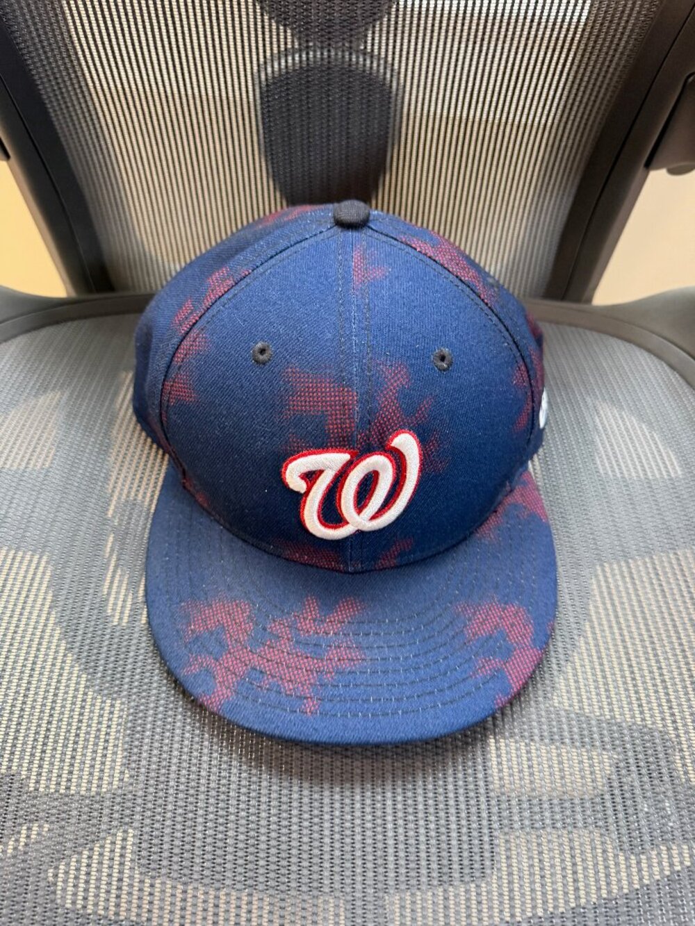 New Era Washington Nationals 9FIFTY Snapback Hat Navy Red